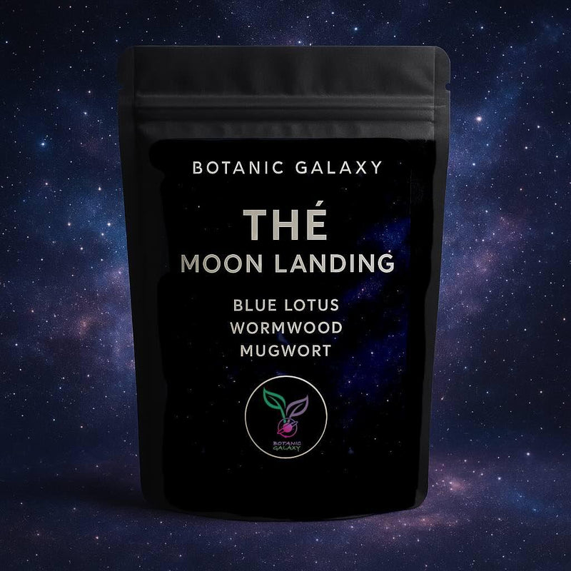 Moon Landing örtmix med blå lotus, malört och gråbo i kapselpåse, perfekt för dig som vill slippa slaskvatten.