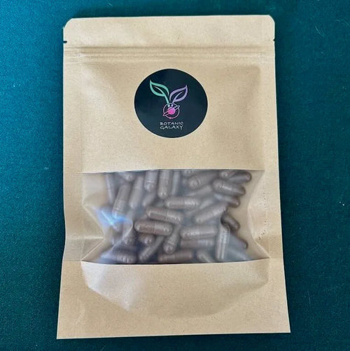 Paket med örtmix i kapslar, perfekt för dig som vill slippa slaskvatten, naturligt nootropiskt alternativ.